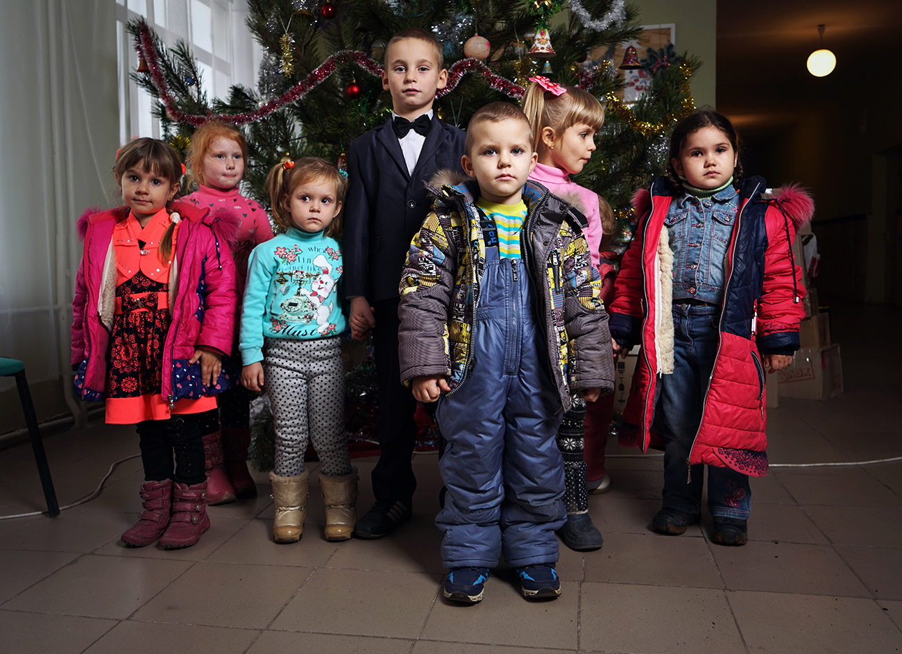 Children in villadge Trehizbenka